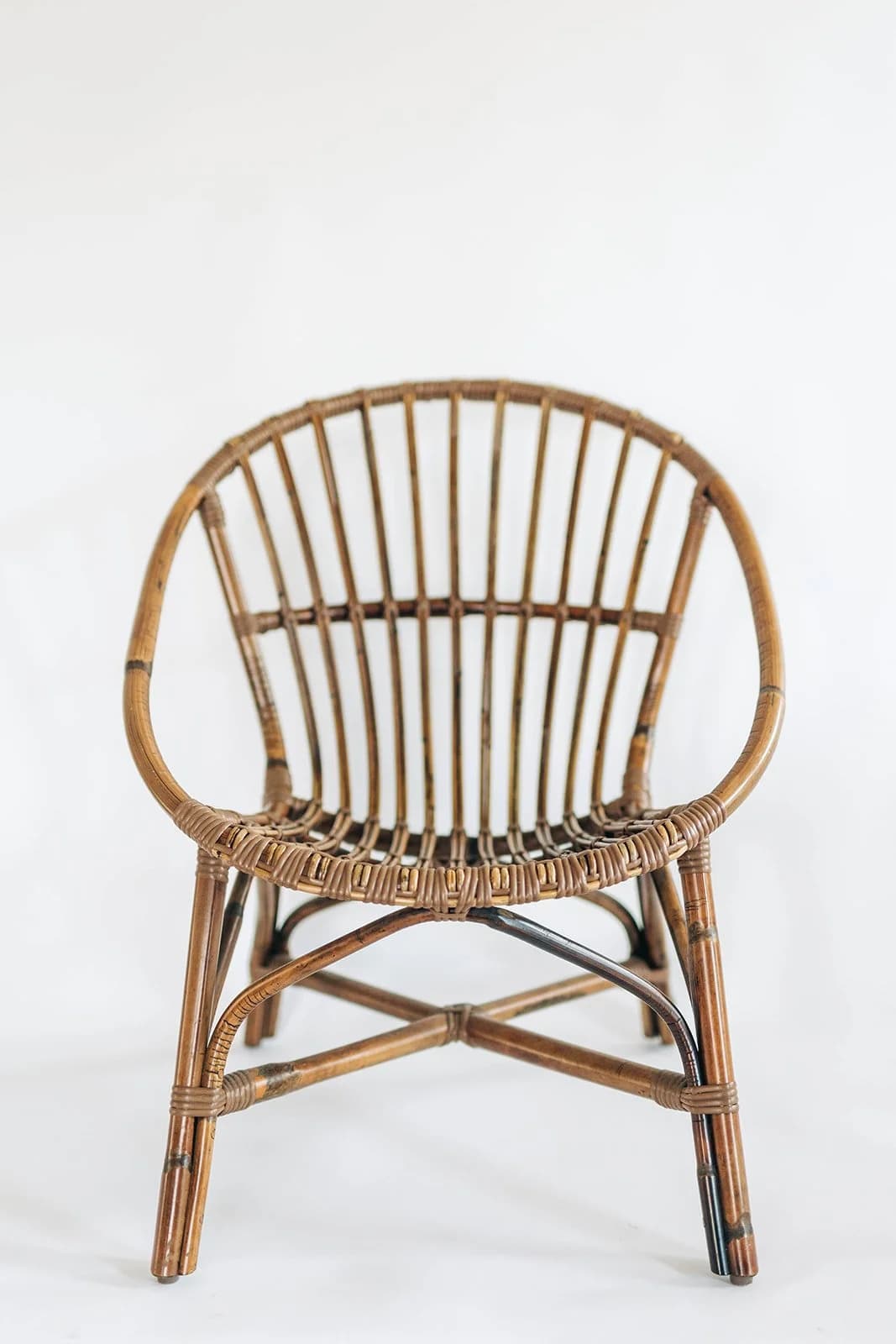 A styling chair in a sunlit corner of Studio A